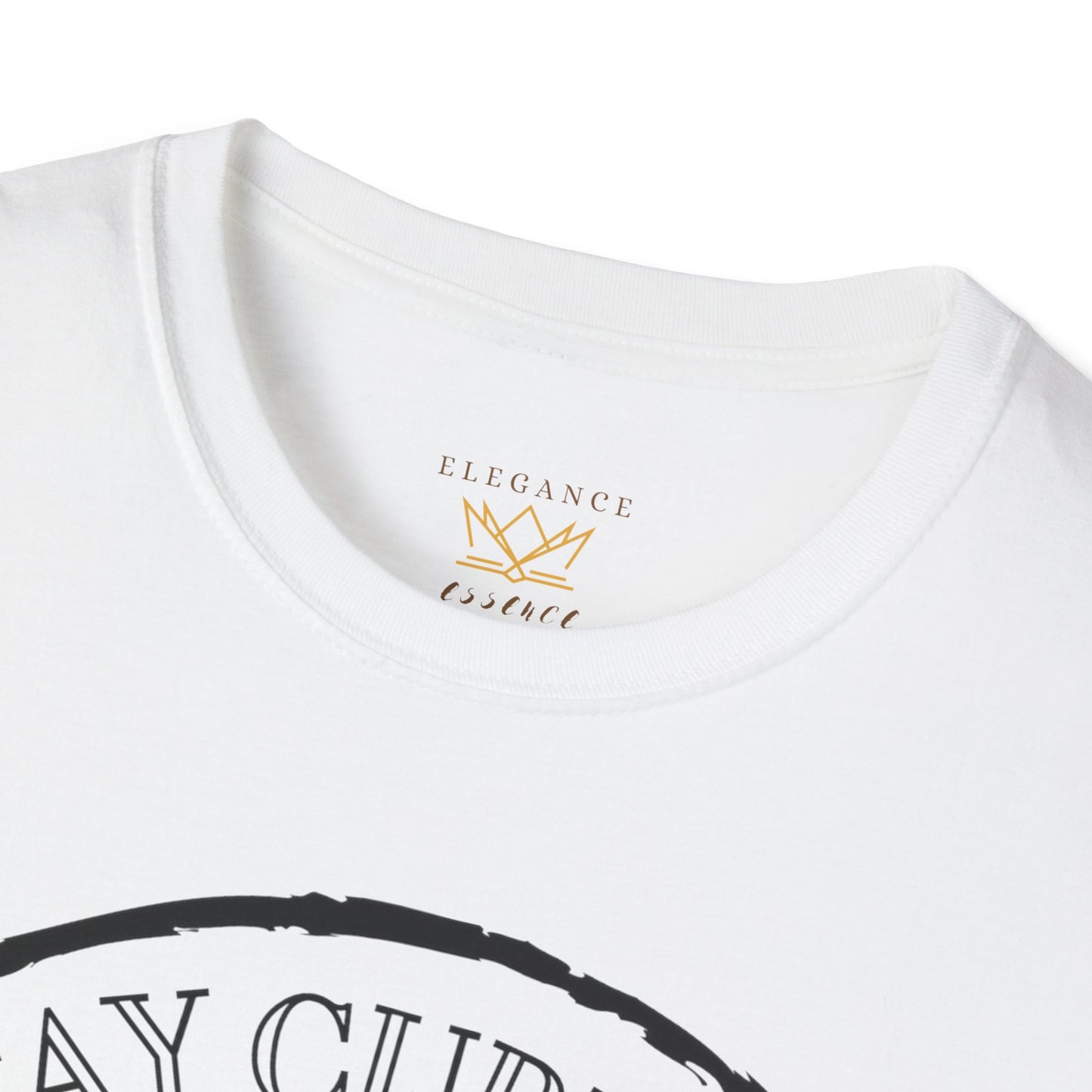 Unisex White, Sport Grey and Light Blue T-Shirt