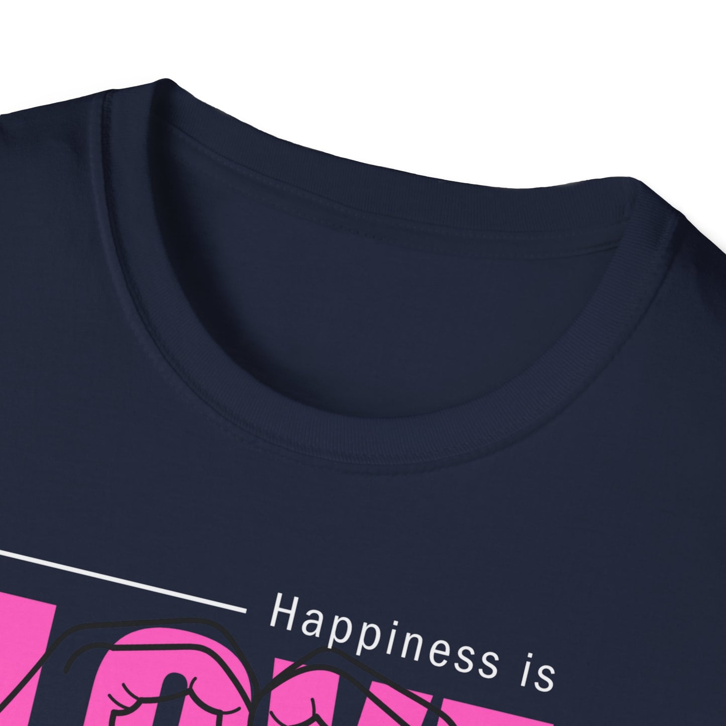 LOVE الْحُبُّ - BKACK AND NAVY AND DARK HEATHER GREY T-SHIRT