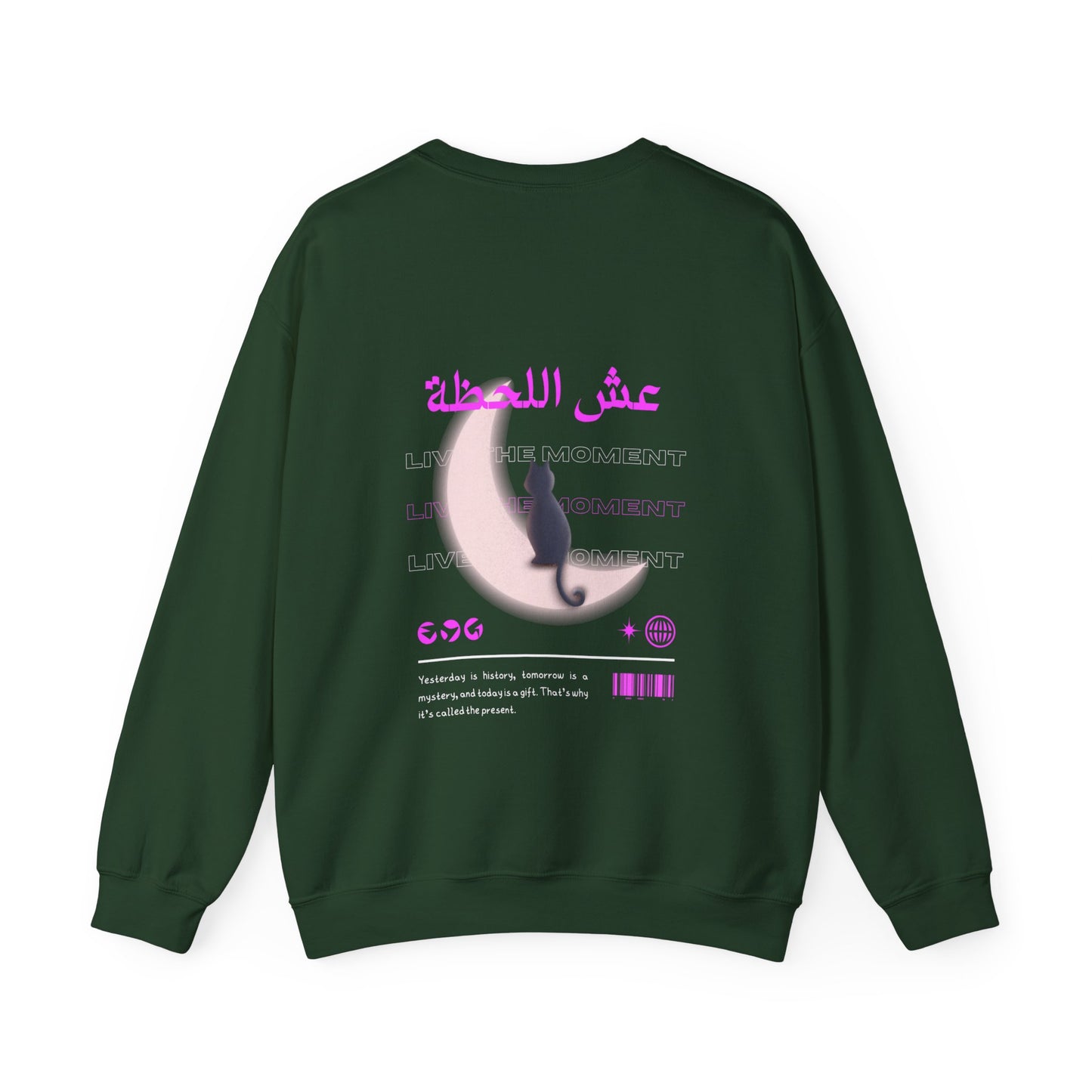 Live the moment Unisex Sweatshirt