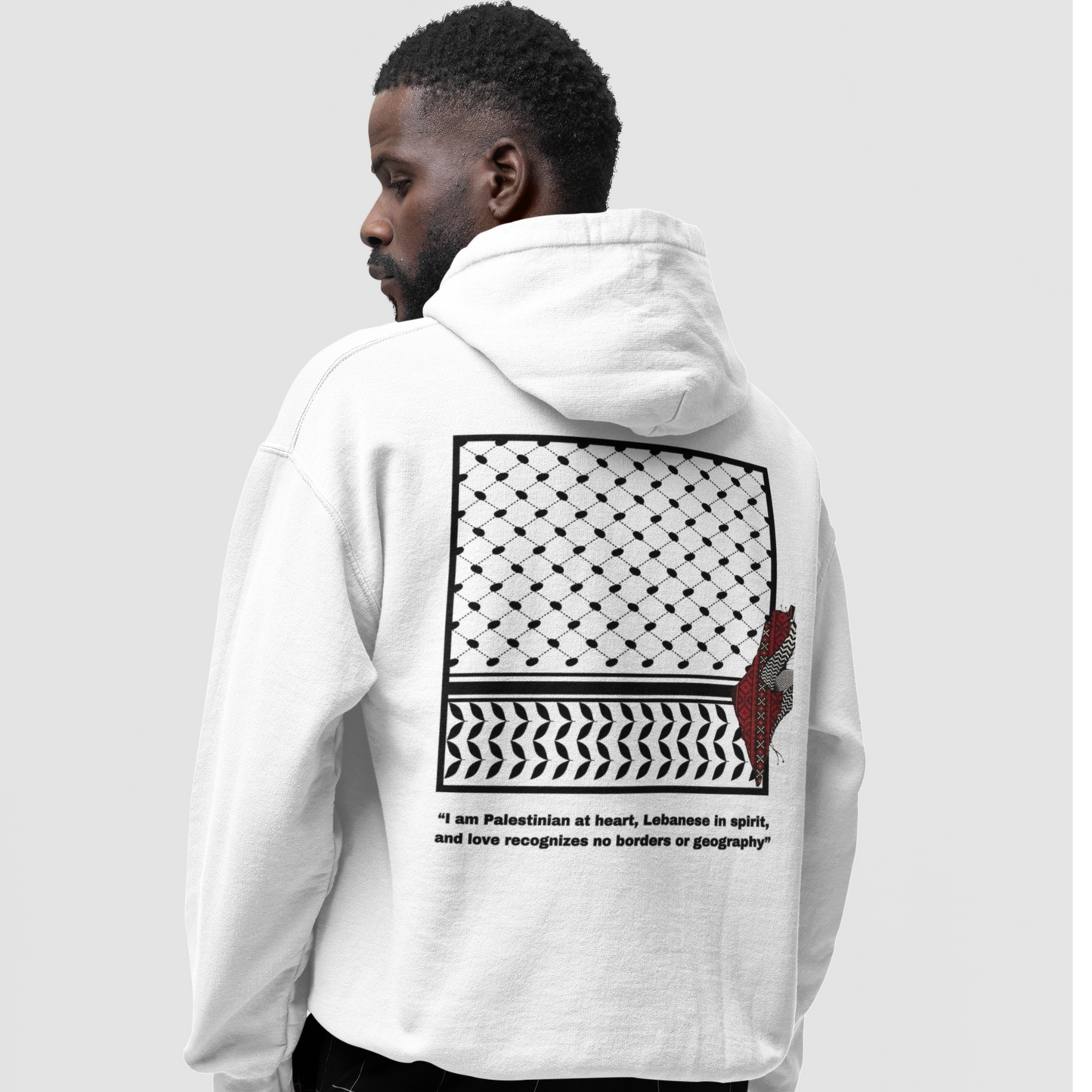 PALESTINE LEBANON OVERSIZE HOODIE