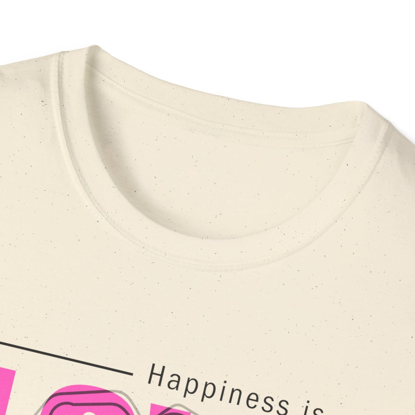 love الْحُبُّ - WHITE AND NATURAL AND RED T-SHIRT