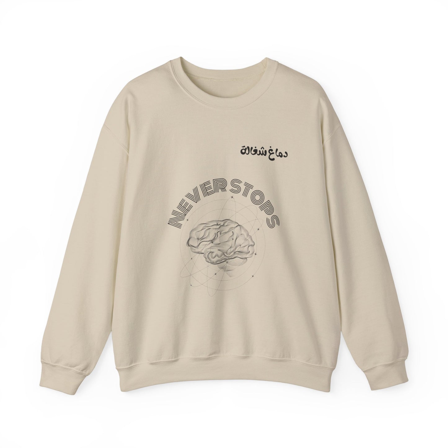 Unisex Sweatshirt WHITE,ASH,SAND,LIGHT BLUE AND LIGHT PINK