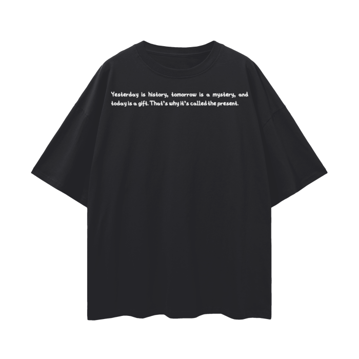 Live the moment oversize T-Shirt