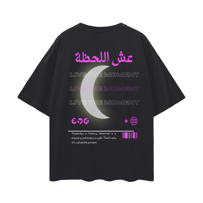 Live the moment oversize T-Shirt