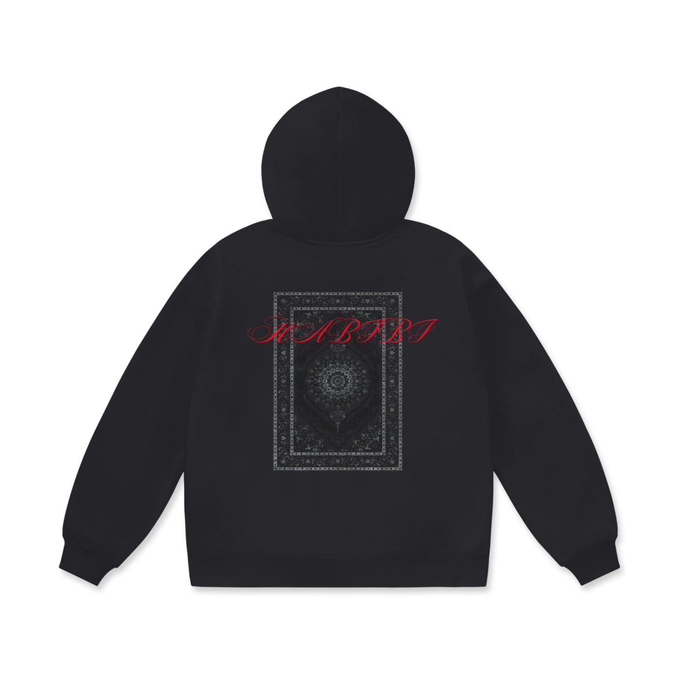 HABIBI BLACK OVERSIZE HOODIE