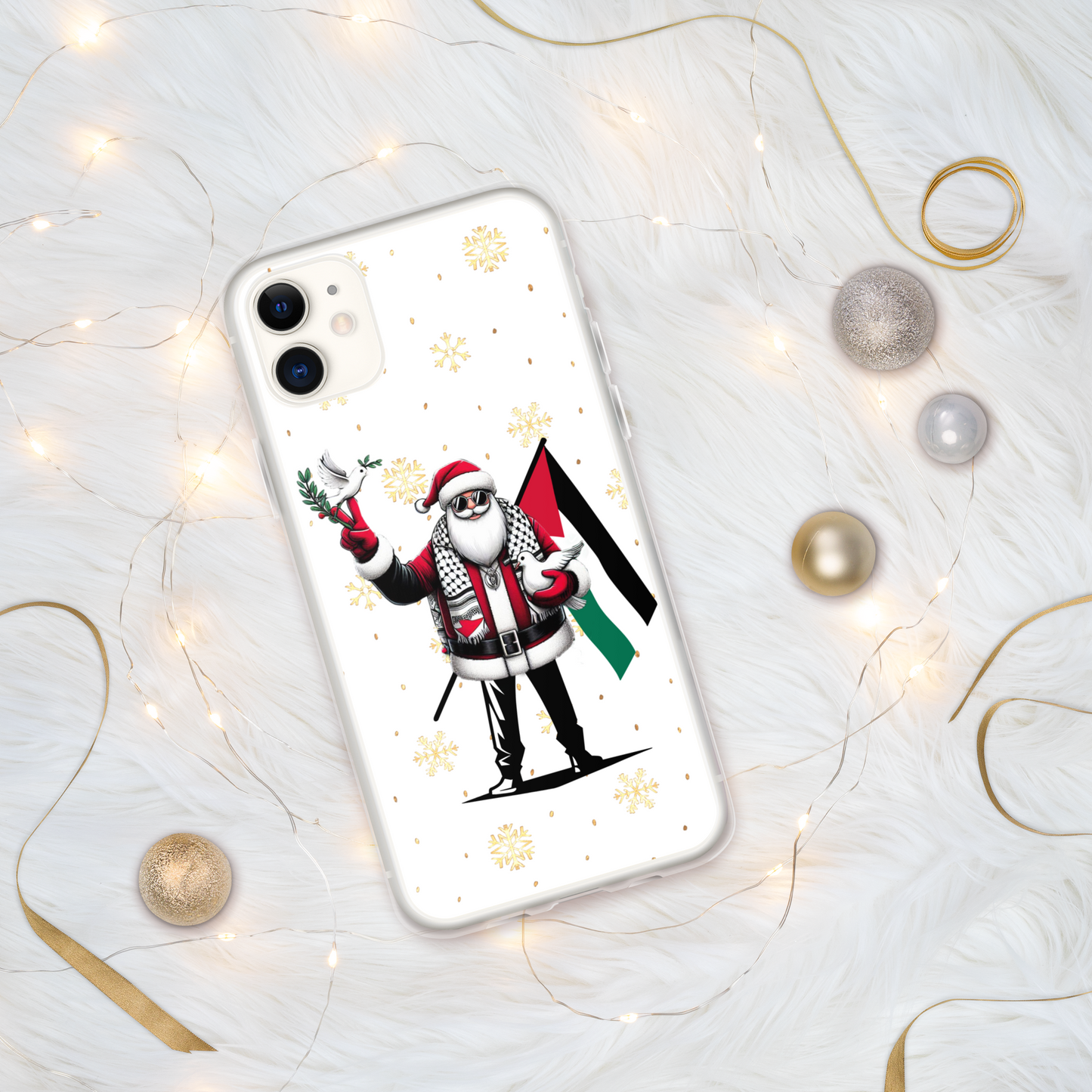 SANTA PEACE IPHONE CASE