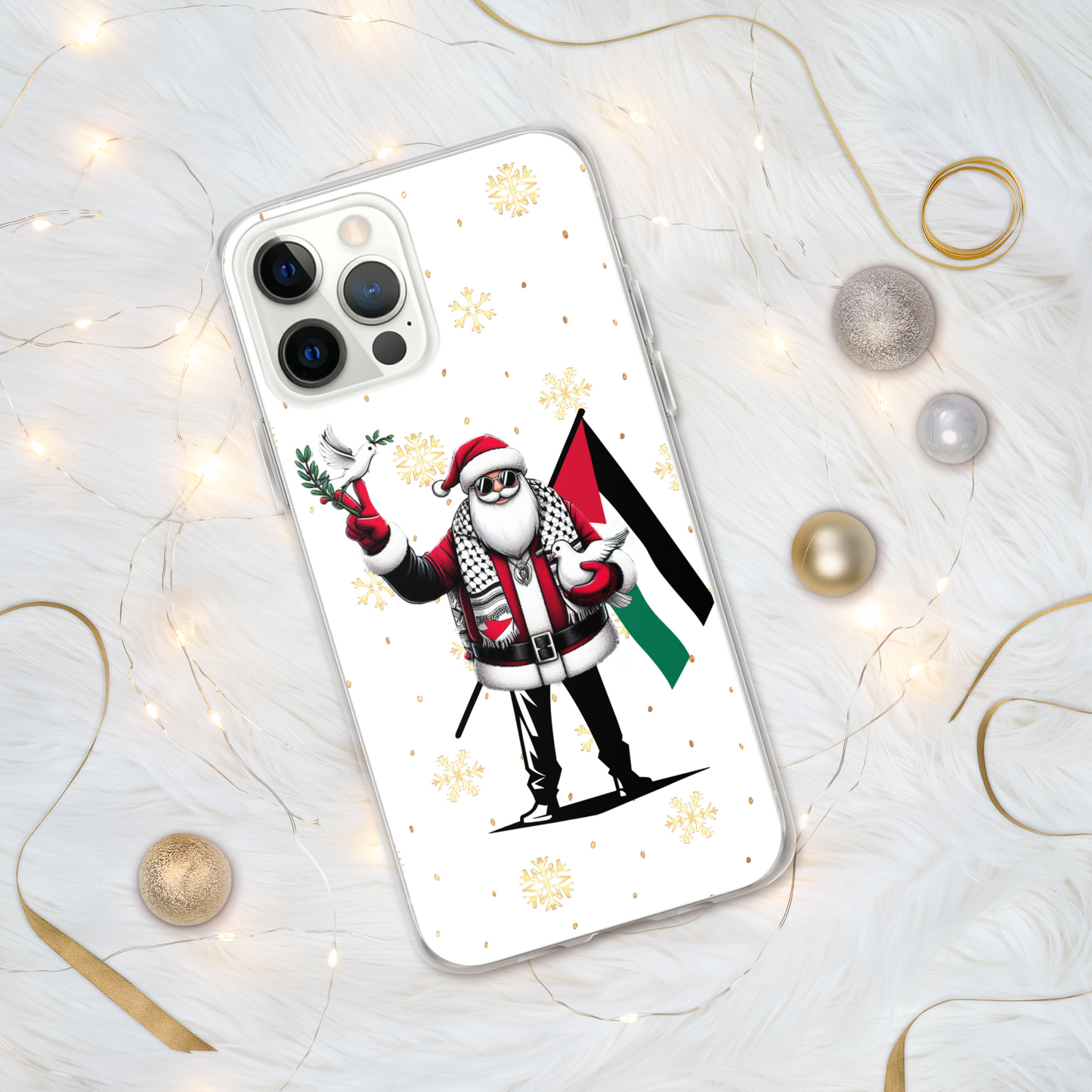 SANTA PEACE IPHONE CASE