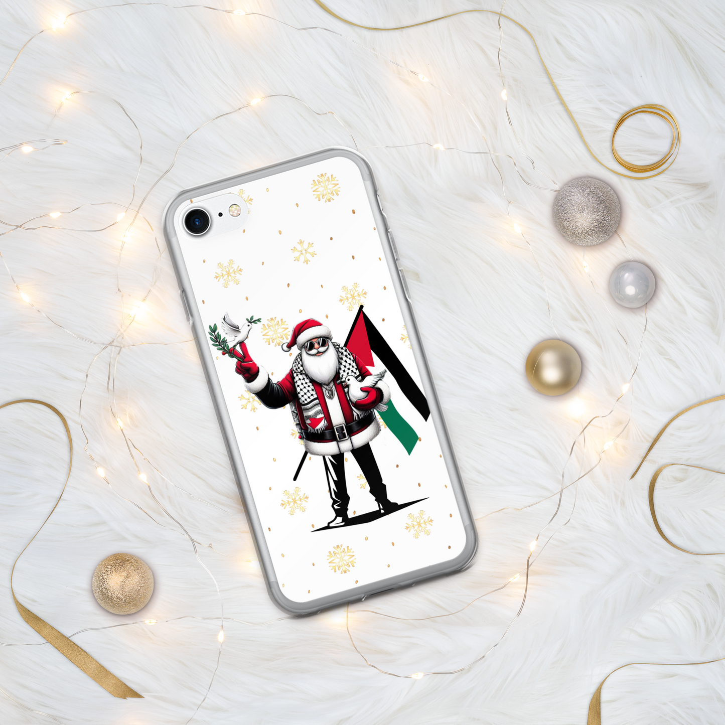 SANTA PEACE IPHONE CASE