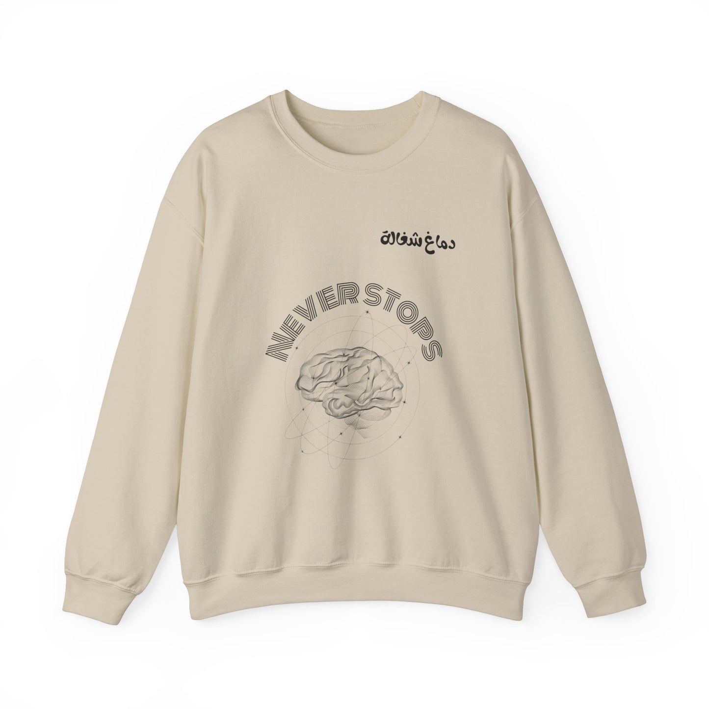 Unisex  Sweatshirt WHITE,ASH,SAND,LIGHT BLUE AND LIGHT PINK