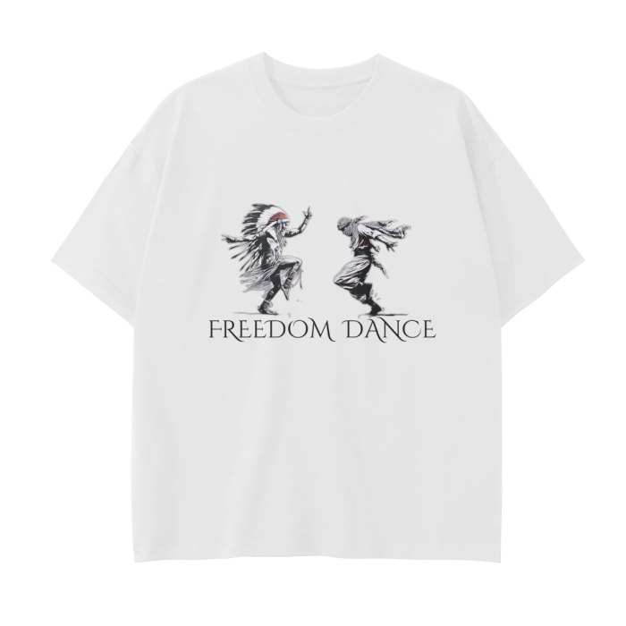 OVER SIZE FREEDOMDANCE T_SHIRT