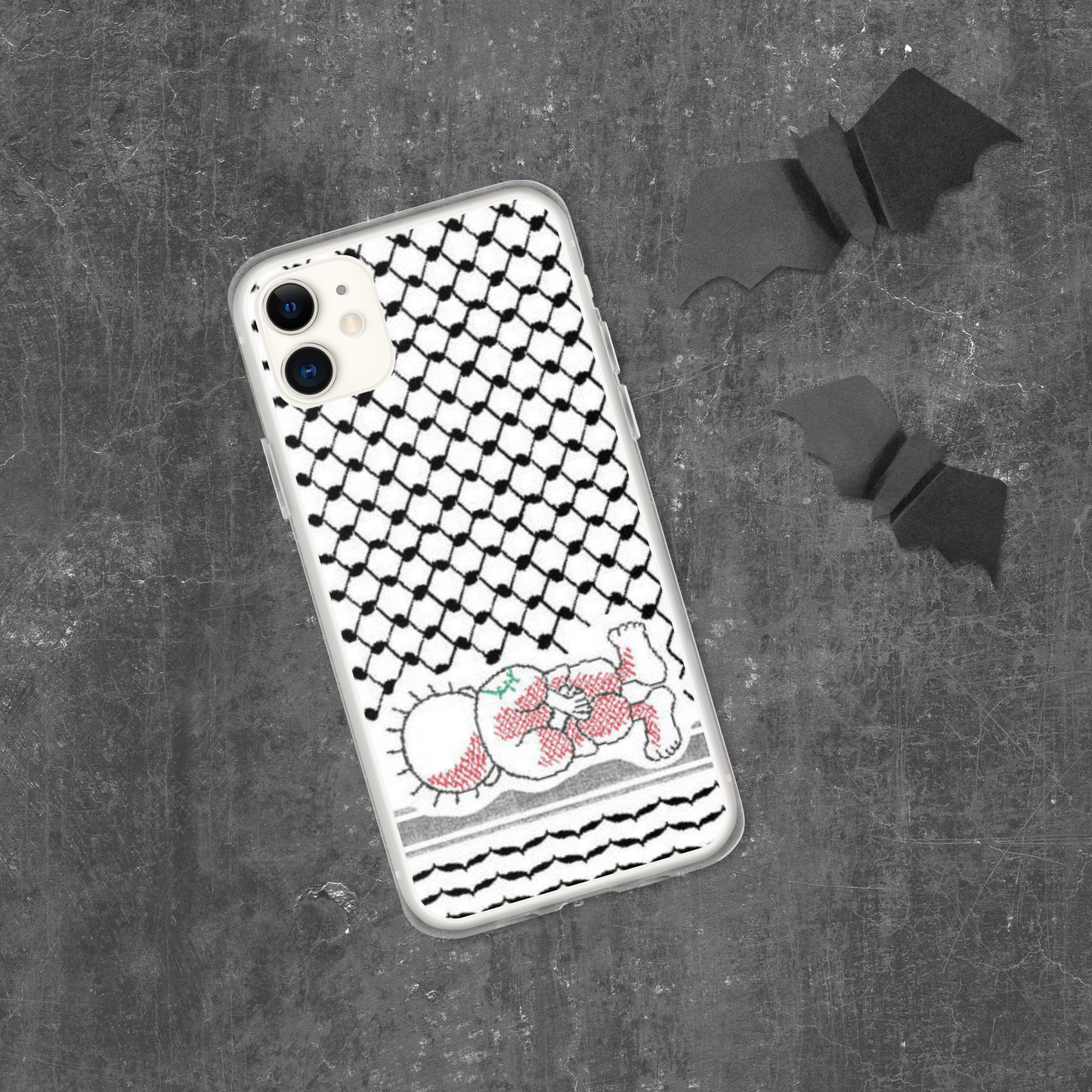 Hanzal kuffieh Black iphone case