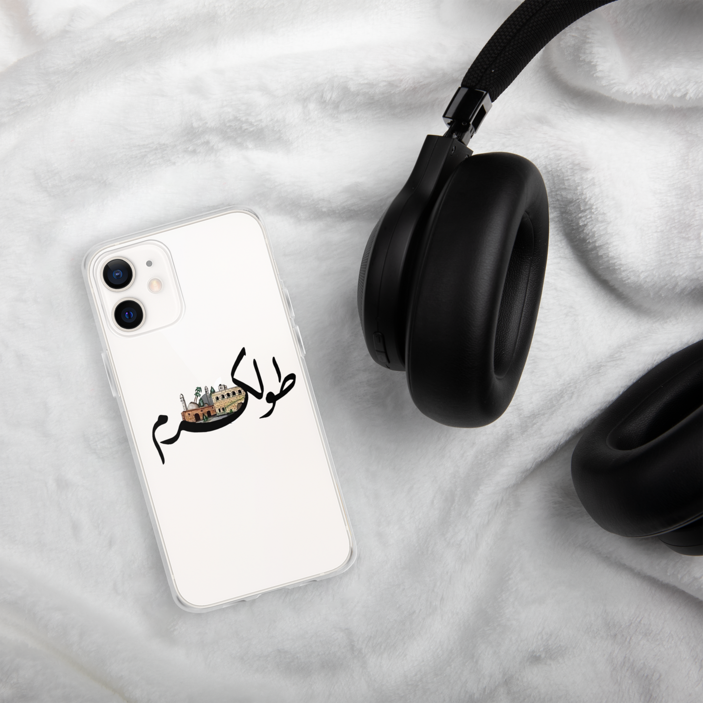 طولكرم BLACK IPHONE CASE