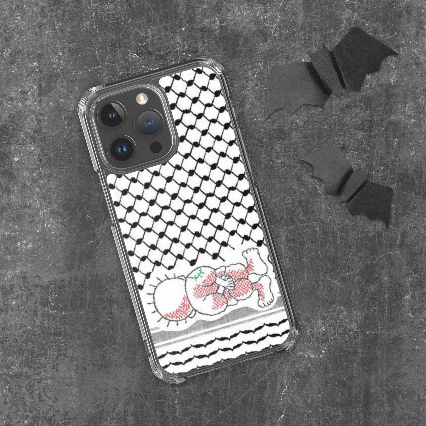 Hanzal kuffieh Black iphone case